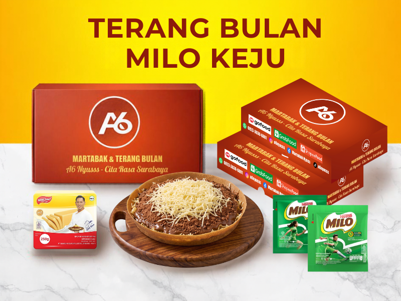Terang Bulan Milo + Keju